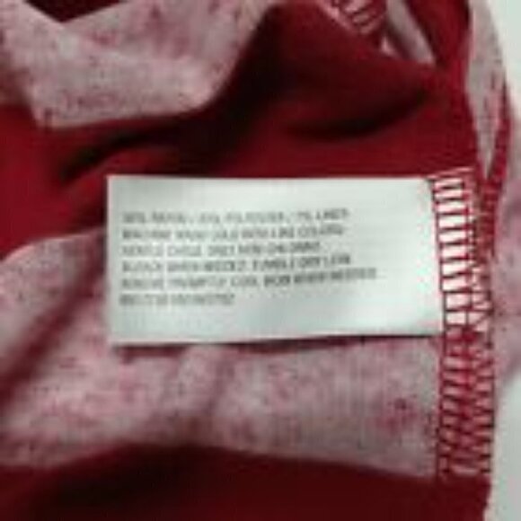 MOSSIMO Striped Short Sleeve T-Shirt Dress Cinched Waist Size Medium - Picture 5 of 5